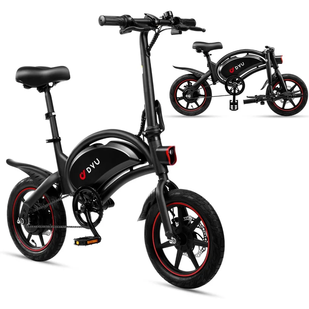 

Electric Bike for Adults,14“ Folding Electric Bicycle,with 250W Motor and 36V 10AH Lithium-Ion Battery,40-45 Miles Travel Range