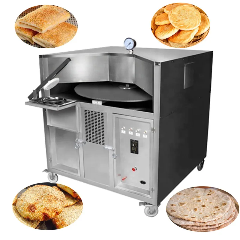 Commercial Arabic Pita Bread Maker Bakery Gas Oven Arabic Roti Making Machine Gas Baking Oven