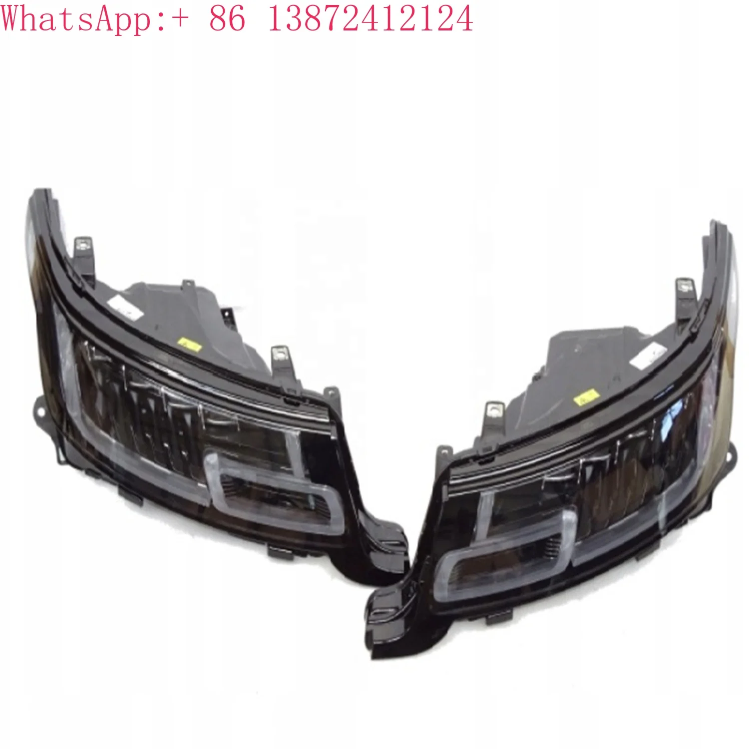 L494 4 عدسة LED المصباح لسيارة رينج روفر سبورت كشافات 2014-2017 الترقية إلى 2018 2019 2020 2021 2022