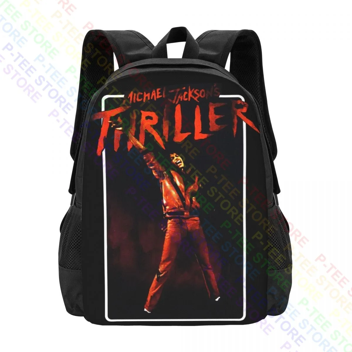 Michael Jackson Thriller P-1172Backpack Large Capacity Shoe Bag Art Print