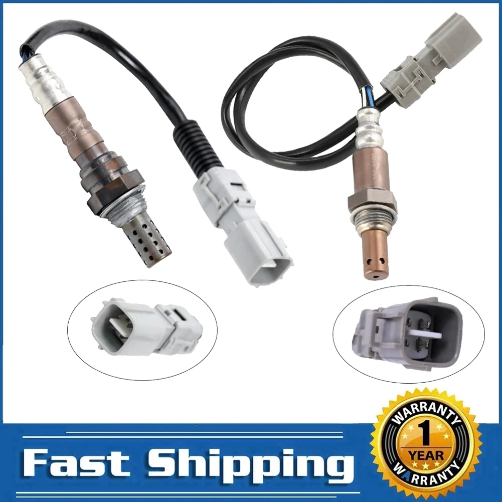 2pcs O2 Oxygen 02 Sensor for For Toyota Camry Solara Sienna Prius Highlander Lexus Rx350 Rx400H Rx450H Downstream 4 Wires Lambda