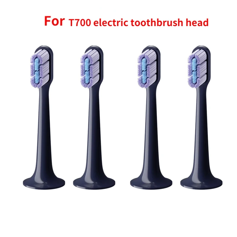 2/4/8/12/PCS For XIAOMI MIJIA T700 Replacement Toothbrush Heads Sonic Electric Vacuum DuPon Toothbrush Soft Bristle Brush Heads