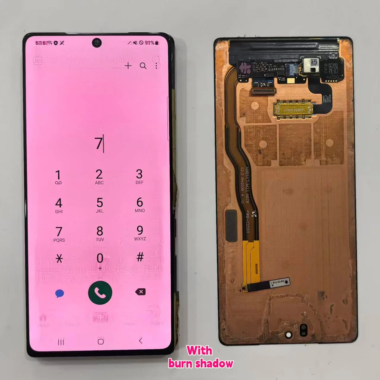 Super AMOLED LCD For Samsung Original NOTE 20 5G SM-N980F N980F/DS N981B N981B/DS N981U N981U1 LCD Display Touch Screen Assembly