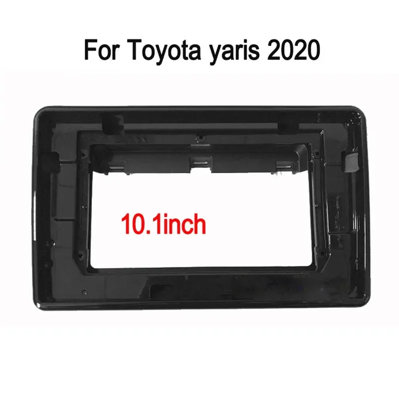 10.1 inch 2din car radio dashboard For Toyota vios yaris 2020 2021 2022 stereo panel mounting car panel dual Din DVD frame