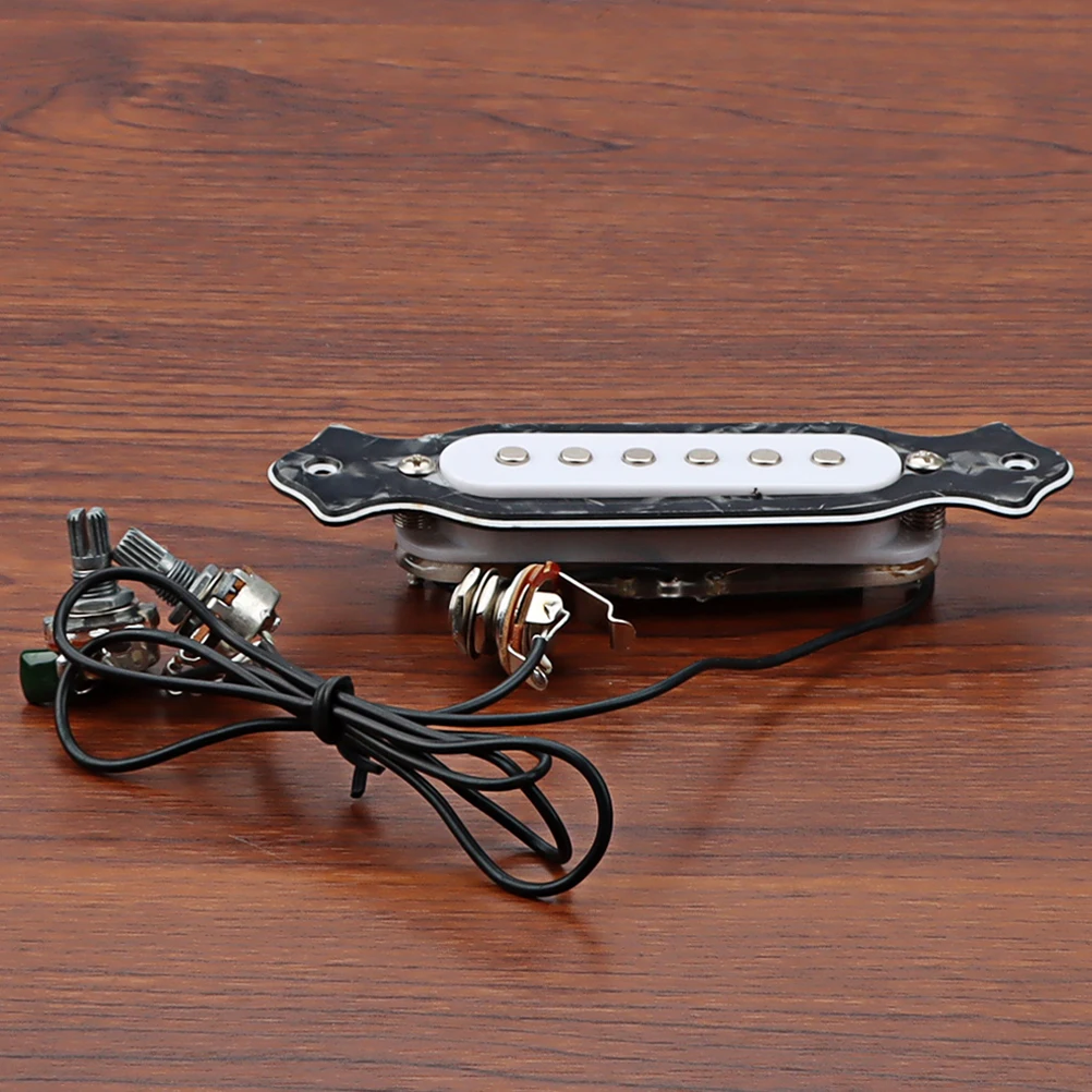 

1 set 1 Set Loaded Control Harness Guitar Pickup Replacement Plastic Metal Acoustic Bass Accessories Parts System Sound
