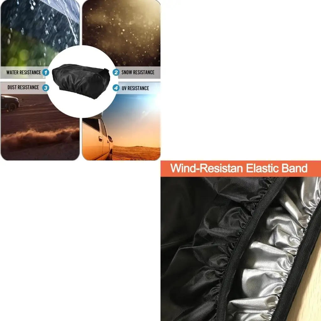 Dustproof Heavy Duty Winch Cover Tear Resistant Easy Installation