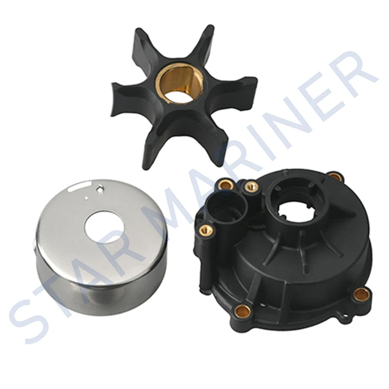 5001595 Water Pump Repair Kit 435929 With Housing For Evinrude Johnson Outboard Motor OMC BRP V4 V6 V8 75-250HP Boat Engine Part