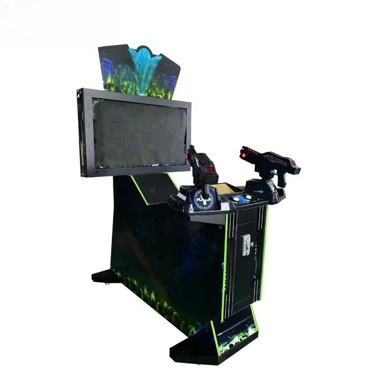 

Cheap Price Indoor Entertainment 2 Players Video Shooting Simulator Interactive Arcade Coin Operated Gun Shooting Game Machine
