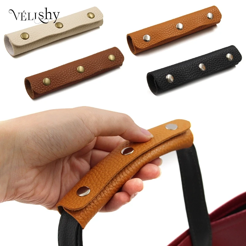 Bag Shoulder Strap Stroller Anti-stroke Leather Cover Luggage Handle Wrap Bag Handle Protective Luggage Suitcase Grip