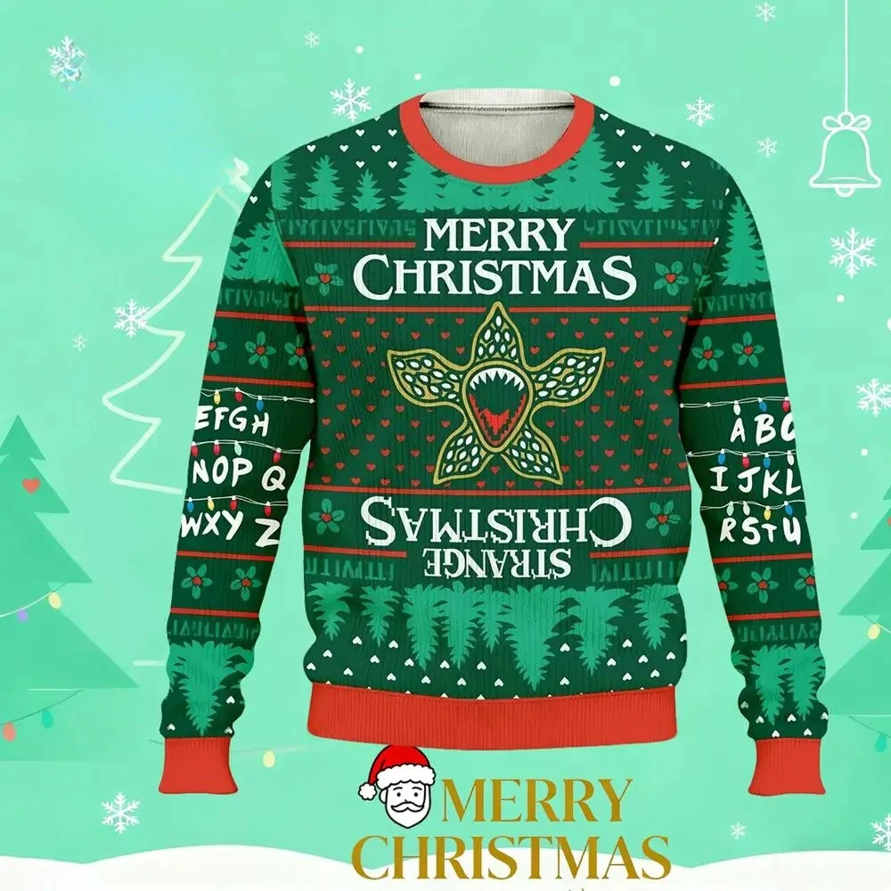 عيد الميلاد غريب البلوز القبيح طباعة البلوز عطلة حزب شيء مضحك نمط القمم الخريف/الشتاء الرجال والنساء