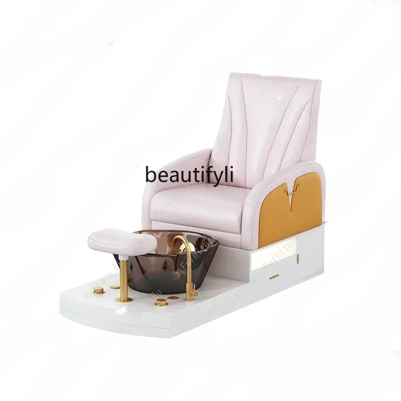 Factory Direct Sales Beauty Manicure Foot Massage Foot-Washing Pedicure Chair Foot Bath Multifunctional Massage Chair
