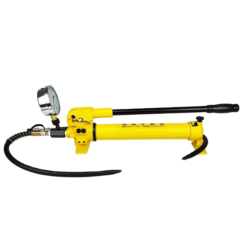 

700B Hydraulic Pump Hand-Operated with 700 Bar Pressure for Machining and Industrial Applications OEM Support