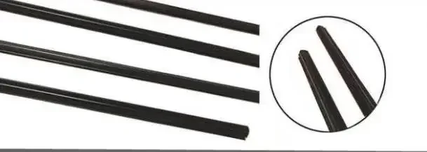 4 Pieces Black Outside Windows Rubber Seal for Nissan XTrail T30 2001-2006 Glass Protector for X-Trail Weather Strip 80821-8H300