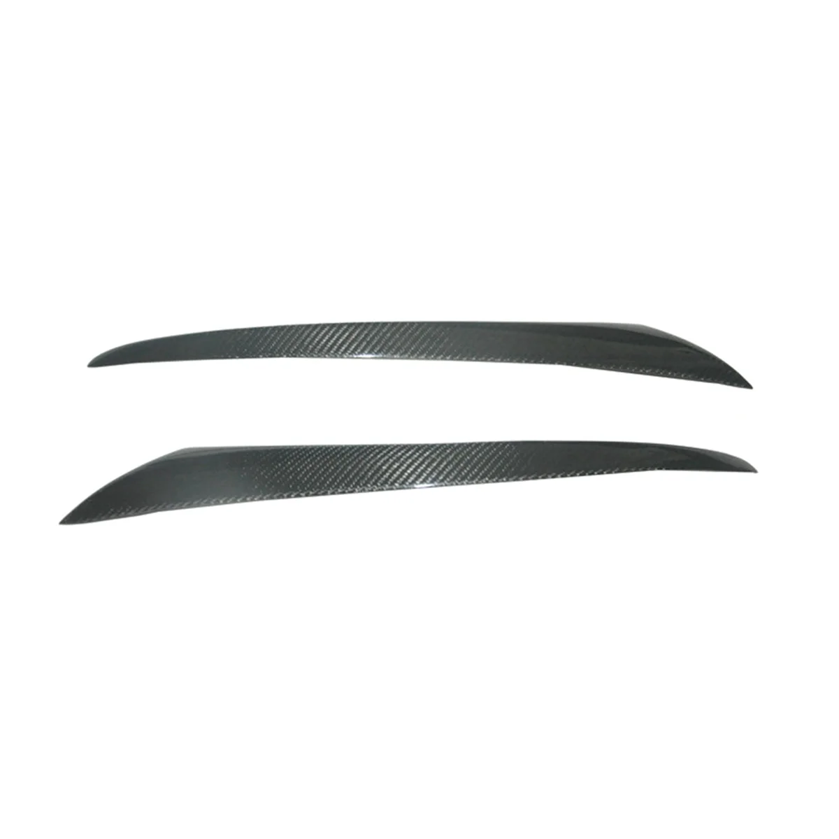 Car Front Bumper Headlight Eyelid Eyebrow Lamp Trim for Volvo S40 V50 2004-2012