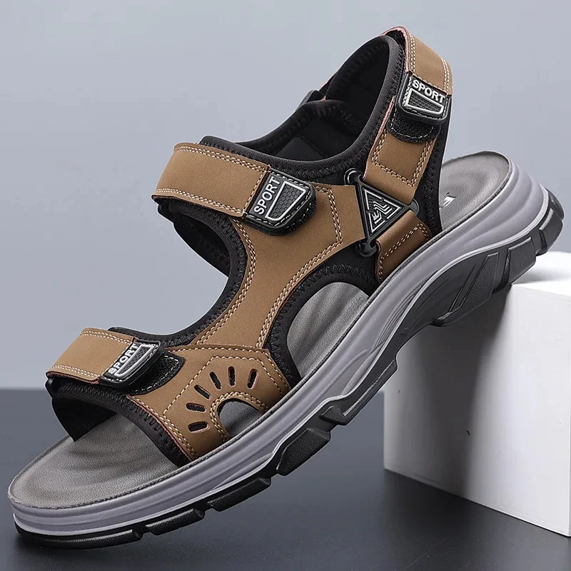 

Classic Men's Sandals Summer Trending Original Adult Men's Sandals Outdoor Casual Shoes Men Soft Comfortable Wading Sandal Beach