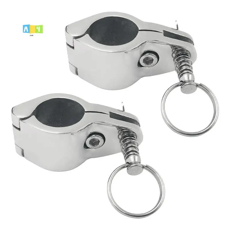 

Фурнитура для тента бимини A04E-Heavy Duty: крепление для труб 1 дюйм или 7/8 дюйма, скользящий кронштейн для тента бимини