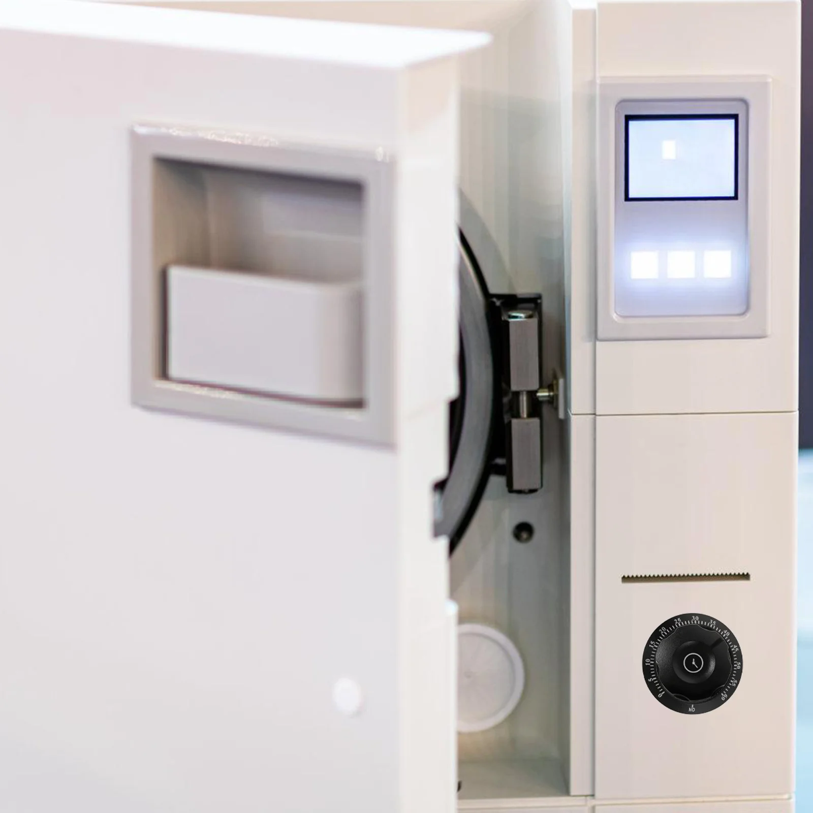 

2Pcs Mechanical Kitchen Timer Switch Knob for Cooking Chef Countdown Reminder 60-Minute Manual Cooking Timer Oven Control Switch