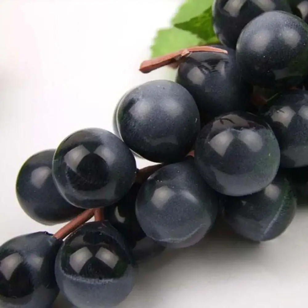 Fake Party Plastic Decorative Wedding Artificial Fruit Grapes Simulation Home Decor - view 4