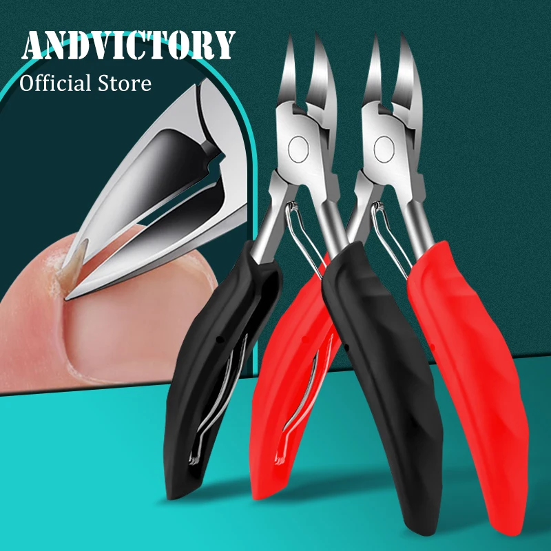 1 Pcs Nail Clippers Thick Ingrown Toenails Sharp Curved Blade Big Nail Scissors Eagle Pliers Pedicure Tools