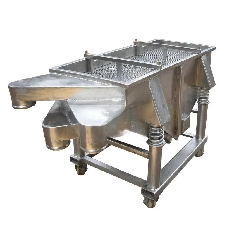 Linear Vibrating Motor Almond Sorting Machine for Food Processing Sorting and Grading Almonds by Sizes