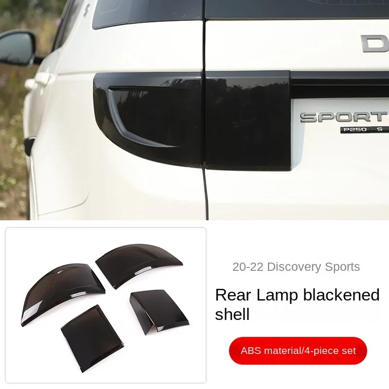 

For Land Rover Discovery Sport 2020-2024 modified blackened rear tail light cover Tail light Shell Rear Brake Light Cover