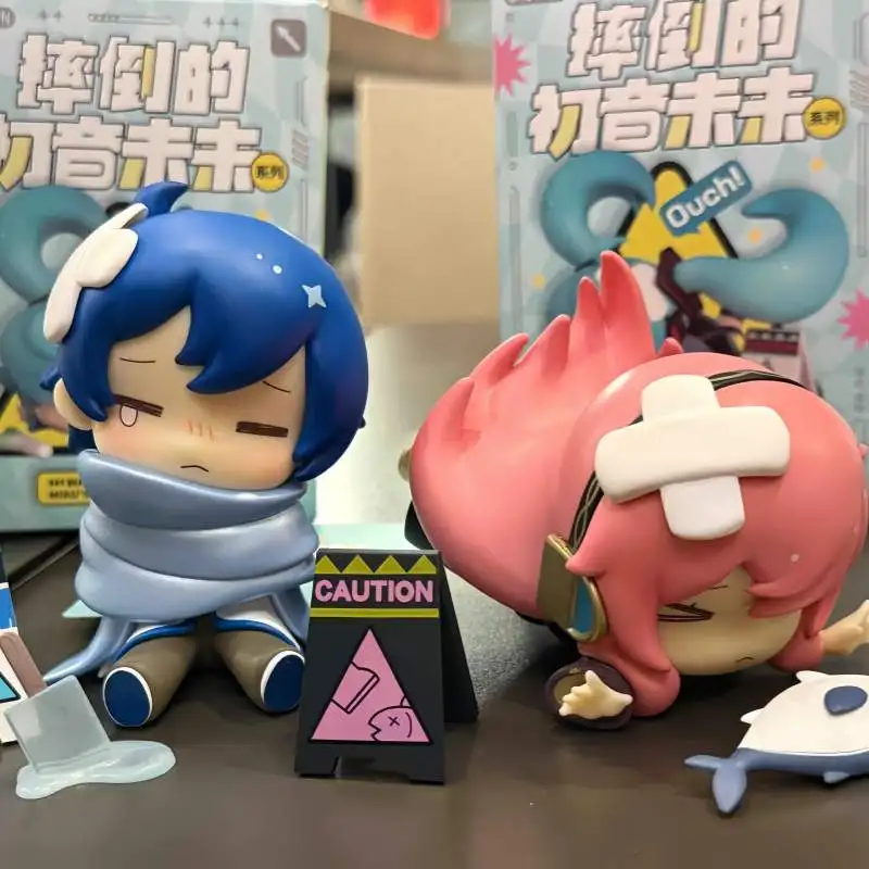 Hot Hatsune Miku Mysterieuze Doos Vocaloid Anime Model Speelgoed Fufu Figuur Pop Ornamenten Actie Beeldjes Leuke Miku Kids Geschenken Speelgoed