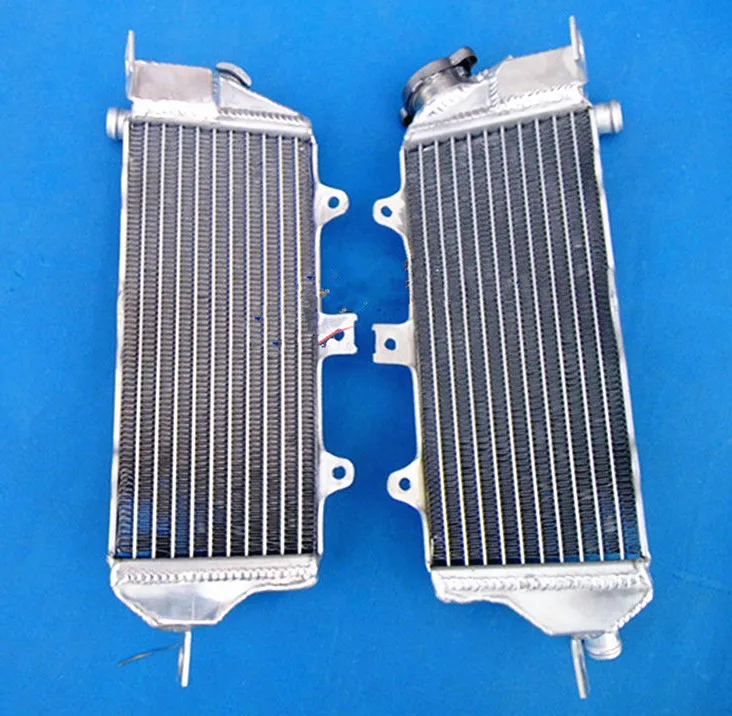 For 1986 1987 Kawasaki Tecate KXT250 Aluminum Radiator Cooler Cooling Coolant