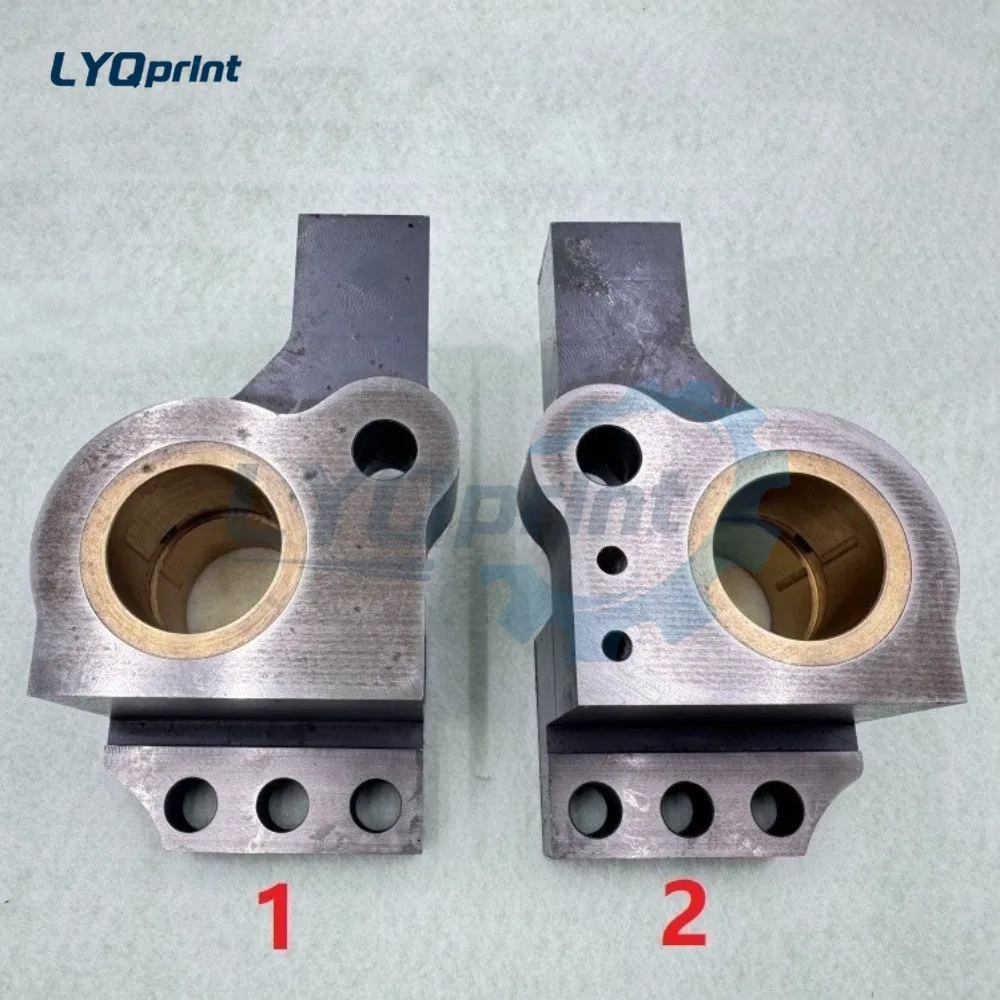 Komori LS29 Delivery Gripper Bar Aligning Bracket Sheet Stop Bracket