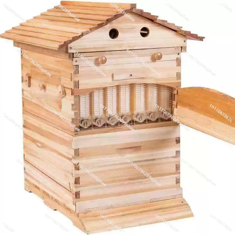 Self-Flow Bee Hives Fir Boiling Wax Beehive Automatic Honey Flow Device Full Set of New Beekeeping Tools