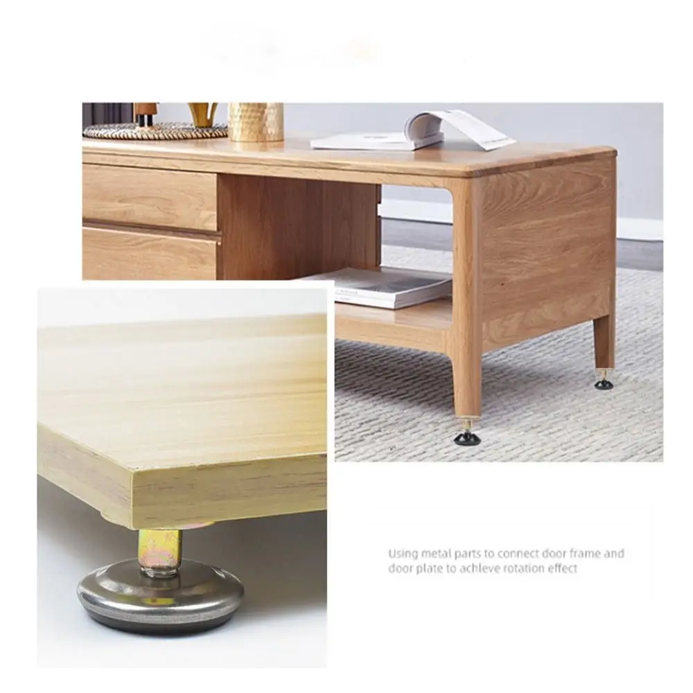 4pcs Height Adjustable Leveling Chair Leg Feet Furniture Mat Screw-in Base Sofa Bed Cabinet Table Floor Protector