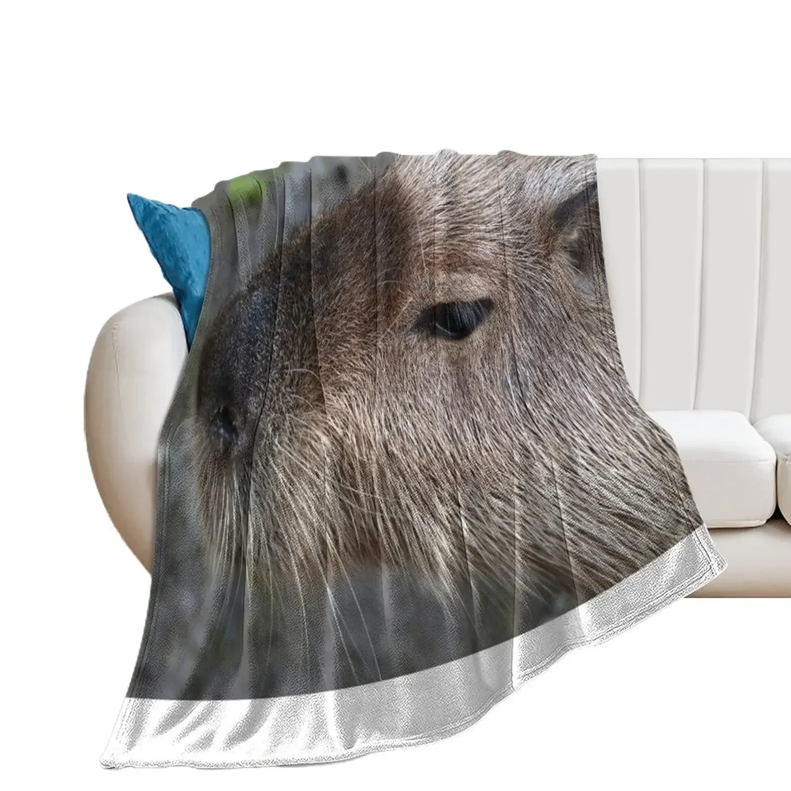 

Capybara Throw Blanket Weighted Plush Blankets