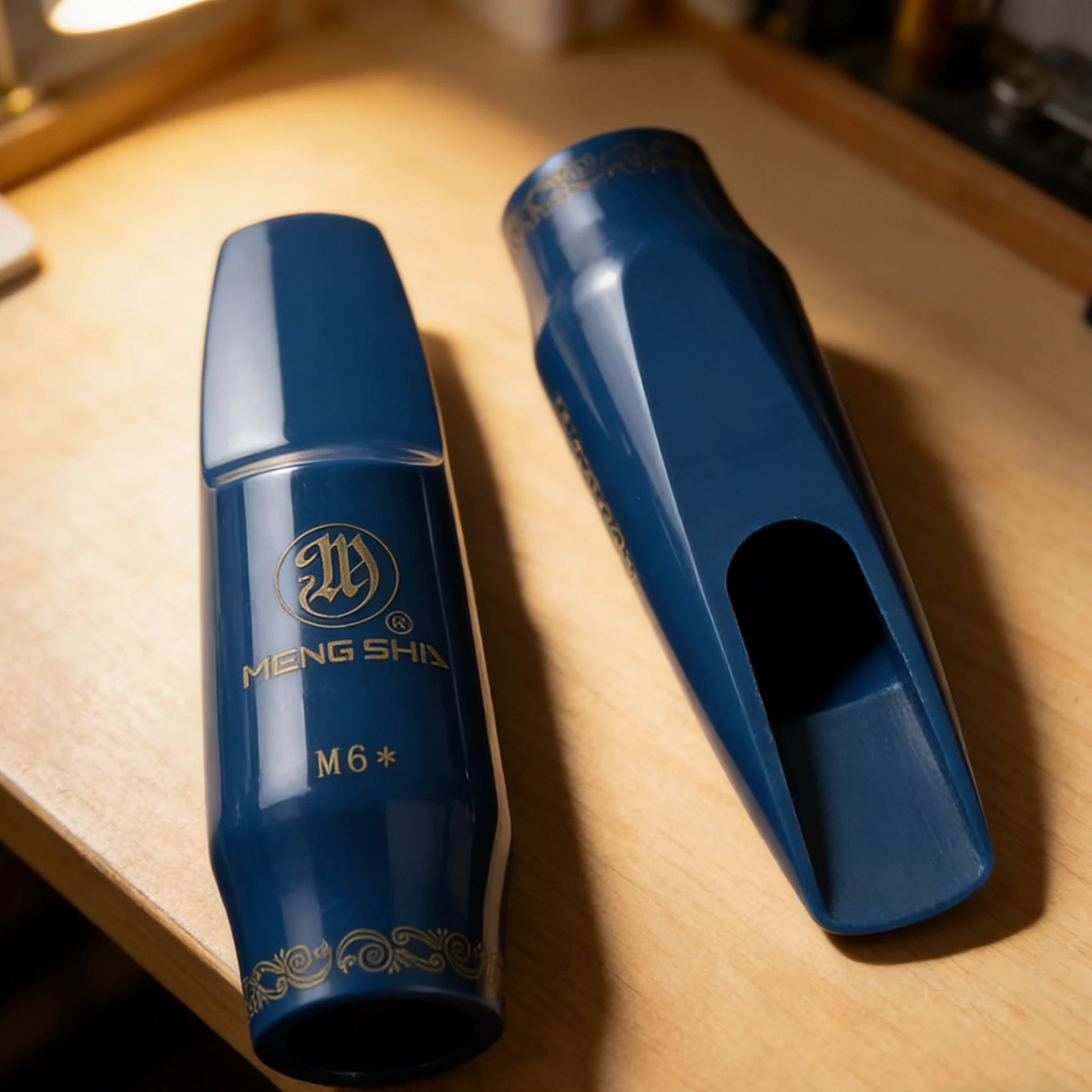 

Мундштук для альт-саксофона MENGSHA M6* Dream Blue Series, Eb, в стиле джаз.