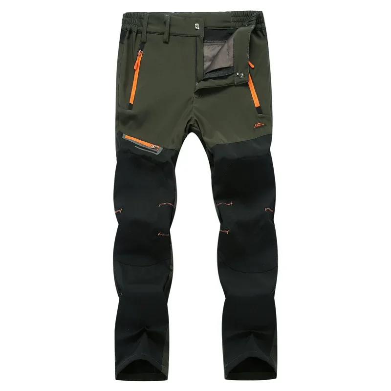 Outdoor Quick-Drying Pants Running Fishing Cycling Trousers Spring Summer Thin Section Hiking Camping Trekking Men