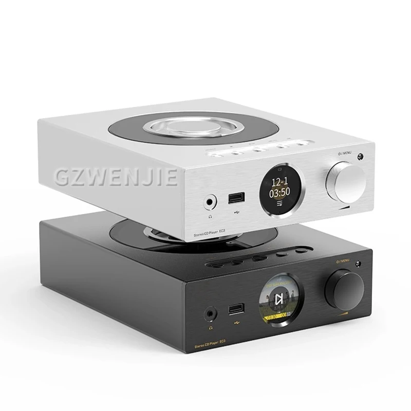 EC3 Stereo CD Player CD80 HD850 Drive Bluetooth DAC Hi-Res Desktop Music Player Pre-Amplifier ES9219C LTA8092 Chips