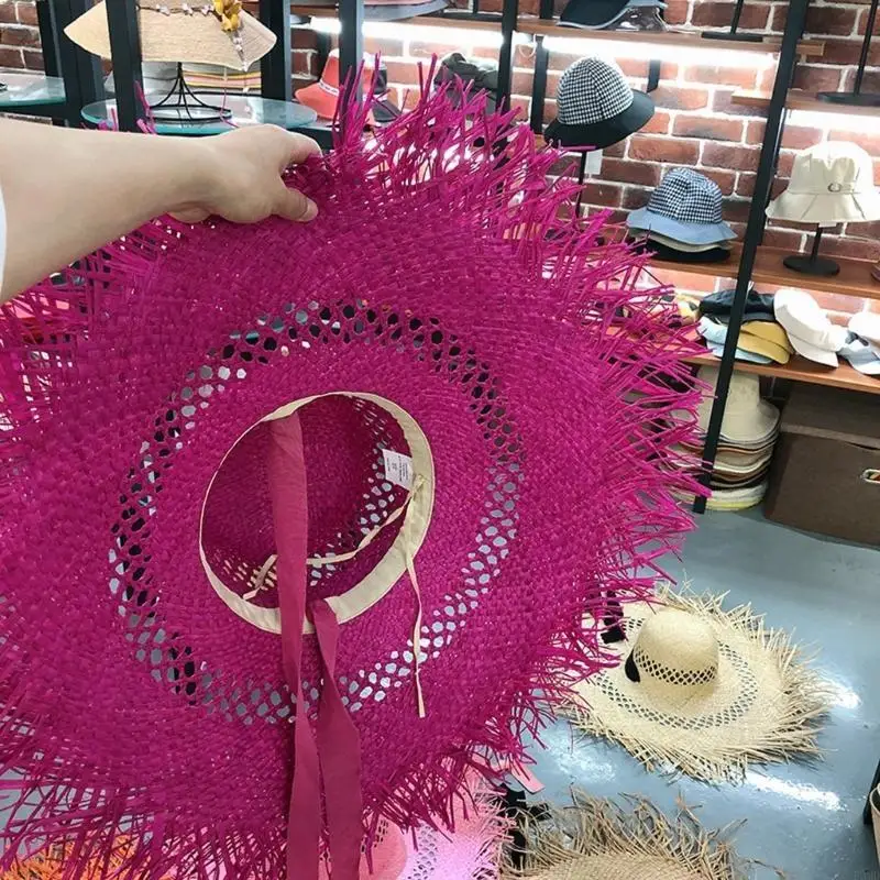 Chapeau tissage artisanal Durabililty Chapeau paille Couleur paille Couleur paille Chapeau jardinage pour le à