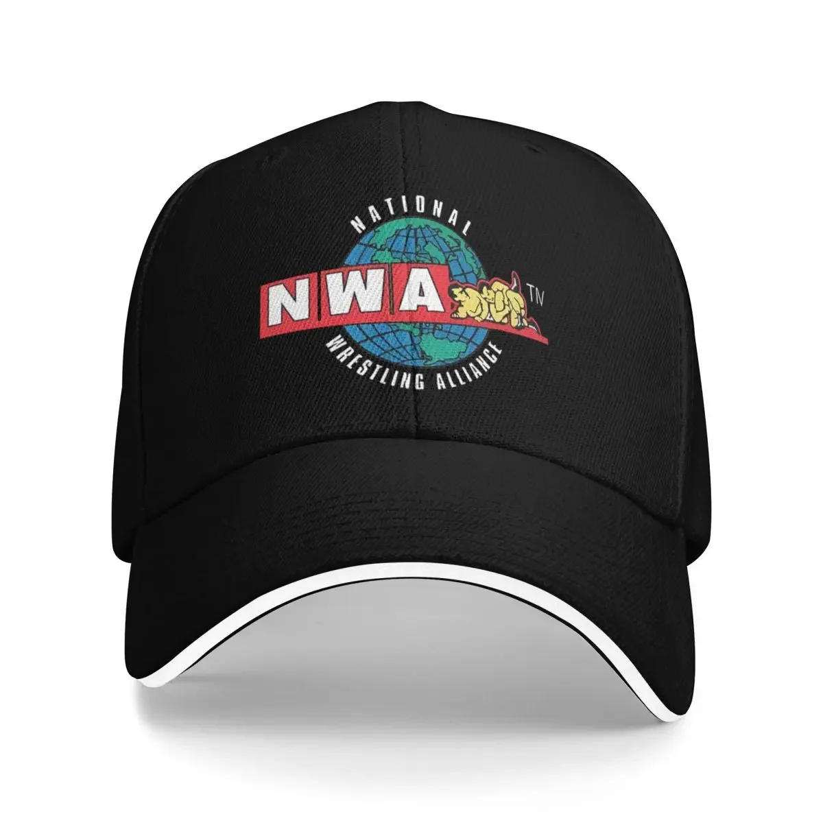 

Harajuku NWA-National Wrestling Alliance Classic Breathable Design Caps Women Hats For Men Men's Baseball Cap