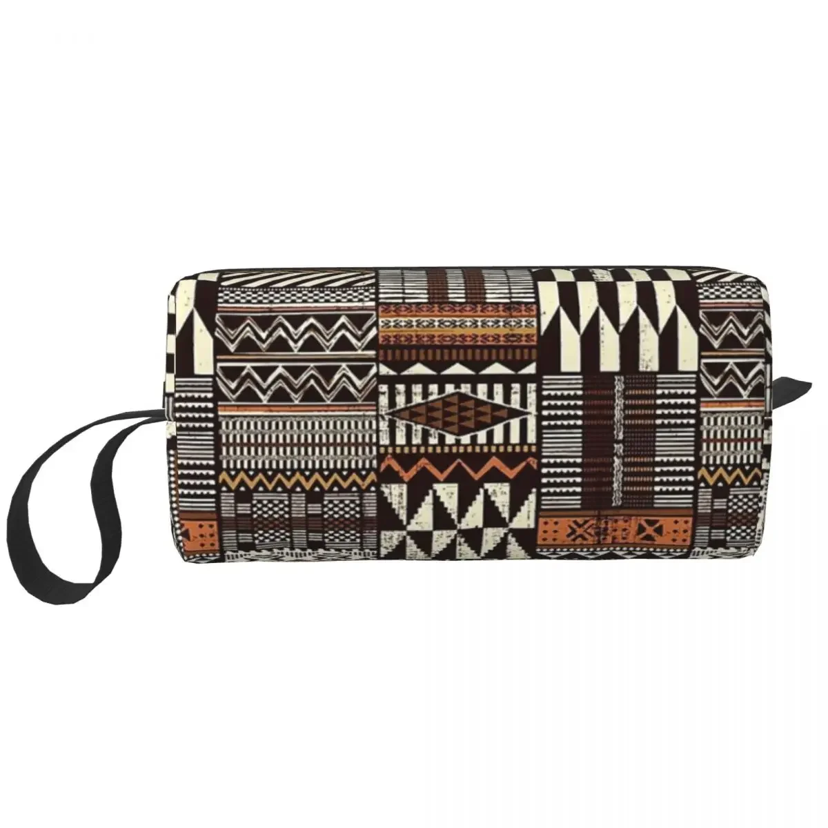 Native Tribal African Style Fabric Patchwork Pencil Cases Large Capacity Pen Bags Pen Box Pencil Pouch For Boys Girls Makeup Bag