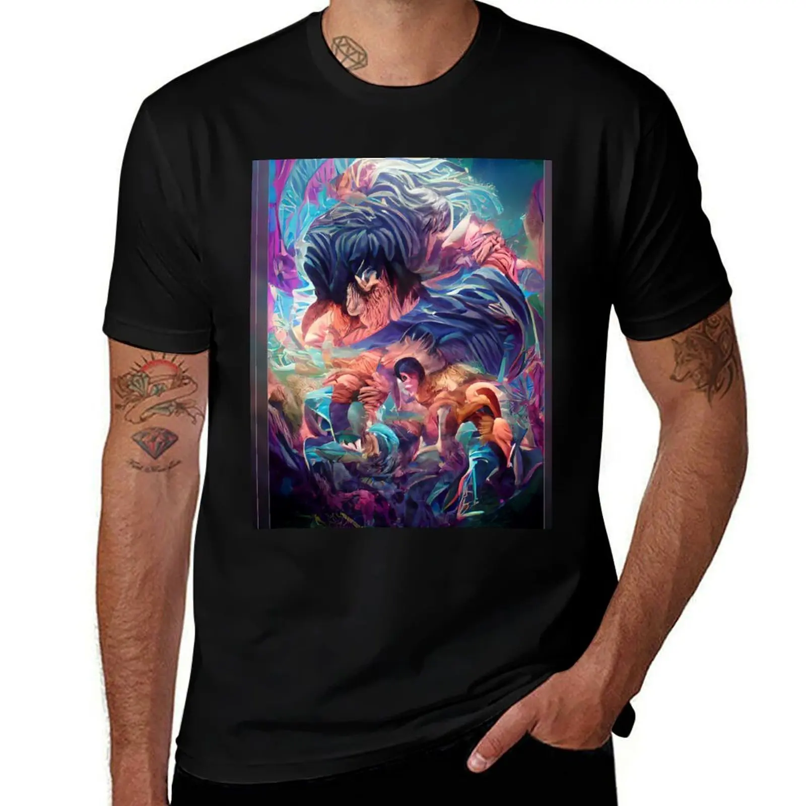 

toriko T-Shirt man t shirt heavy cotton t shirt for man T-Shirt