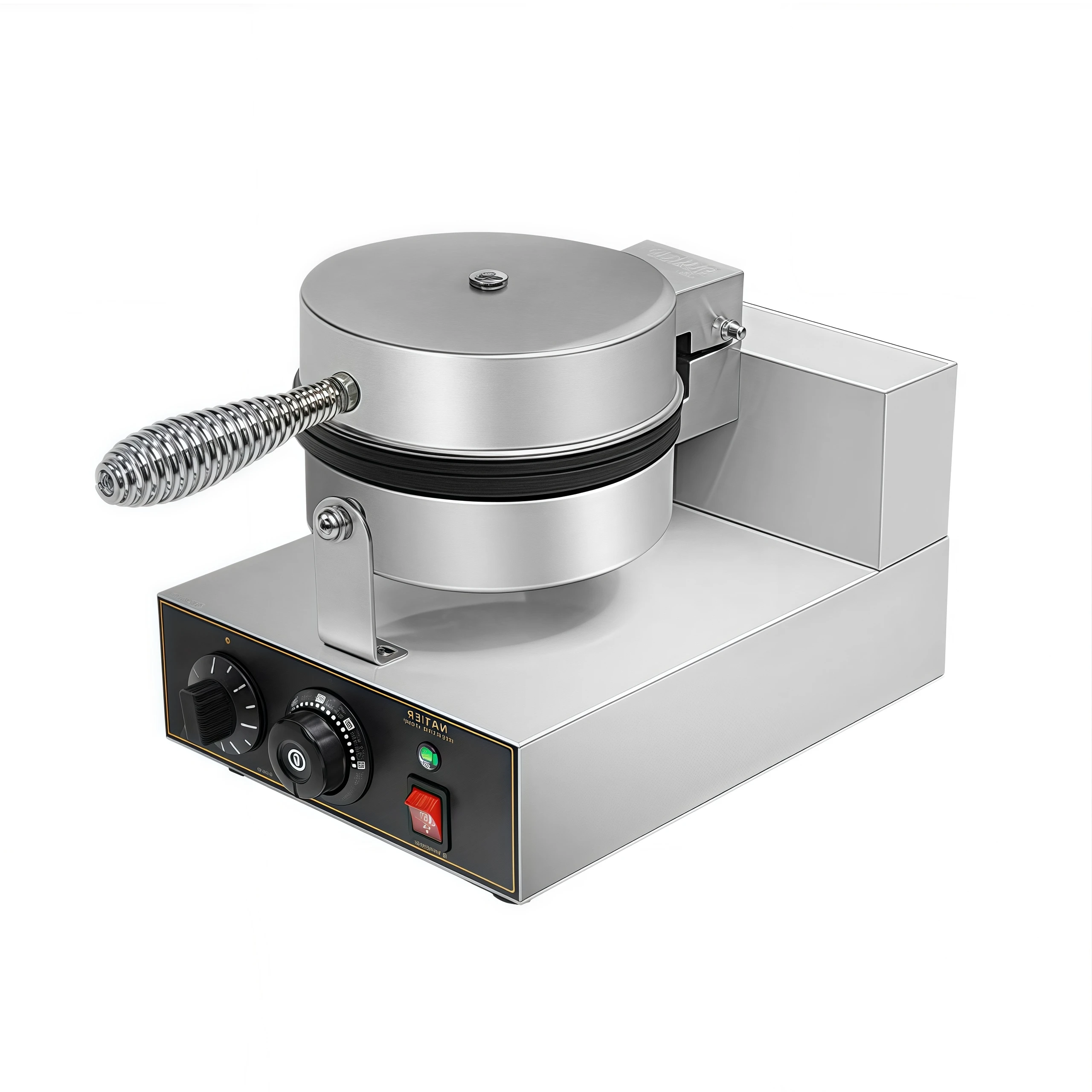 Commercial Stainless Steel Electric Waffle Maker Machine Custom New Style Waffle Pancake Maker with Convenient Durable Design
