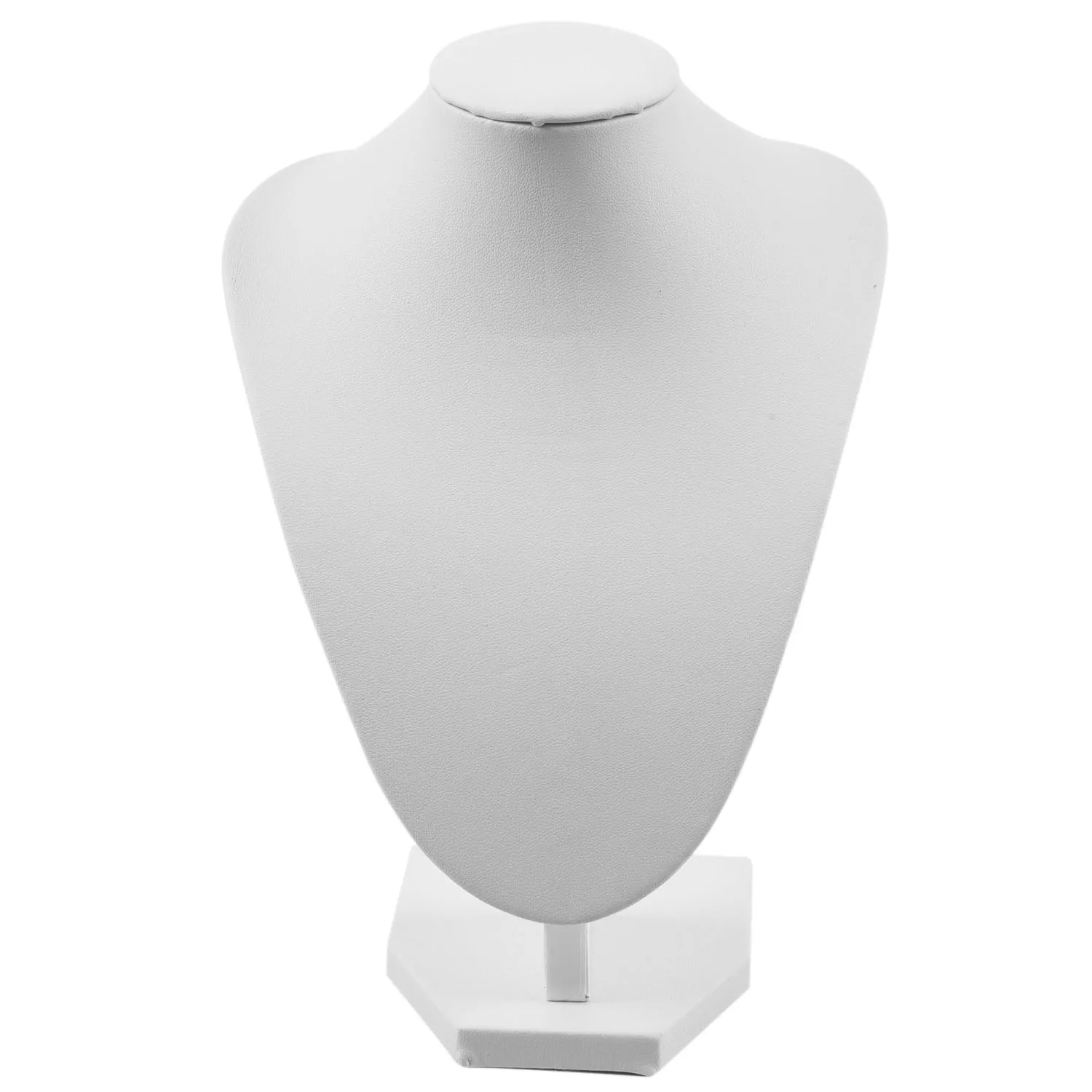FZFZ ジュエリースタンド ポートレートモデル ネックレスディスプレイ 写真撮影小道具 ホワイト 22x16cm