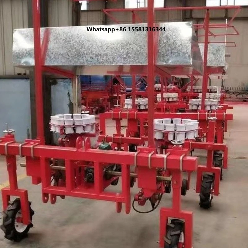 Vegetable Seeder Tractor Mounted Seedling Planter Seedling Planting Equipment  Fruit and Vegetable Seedling Transplanter