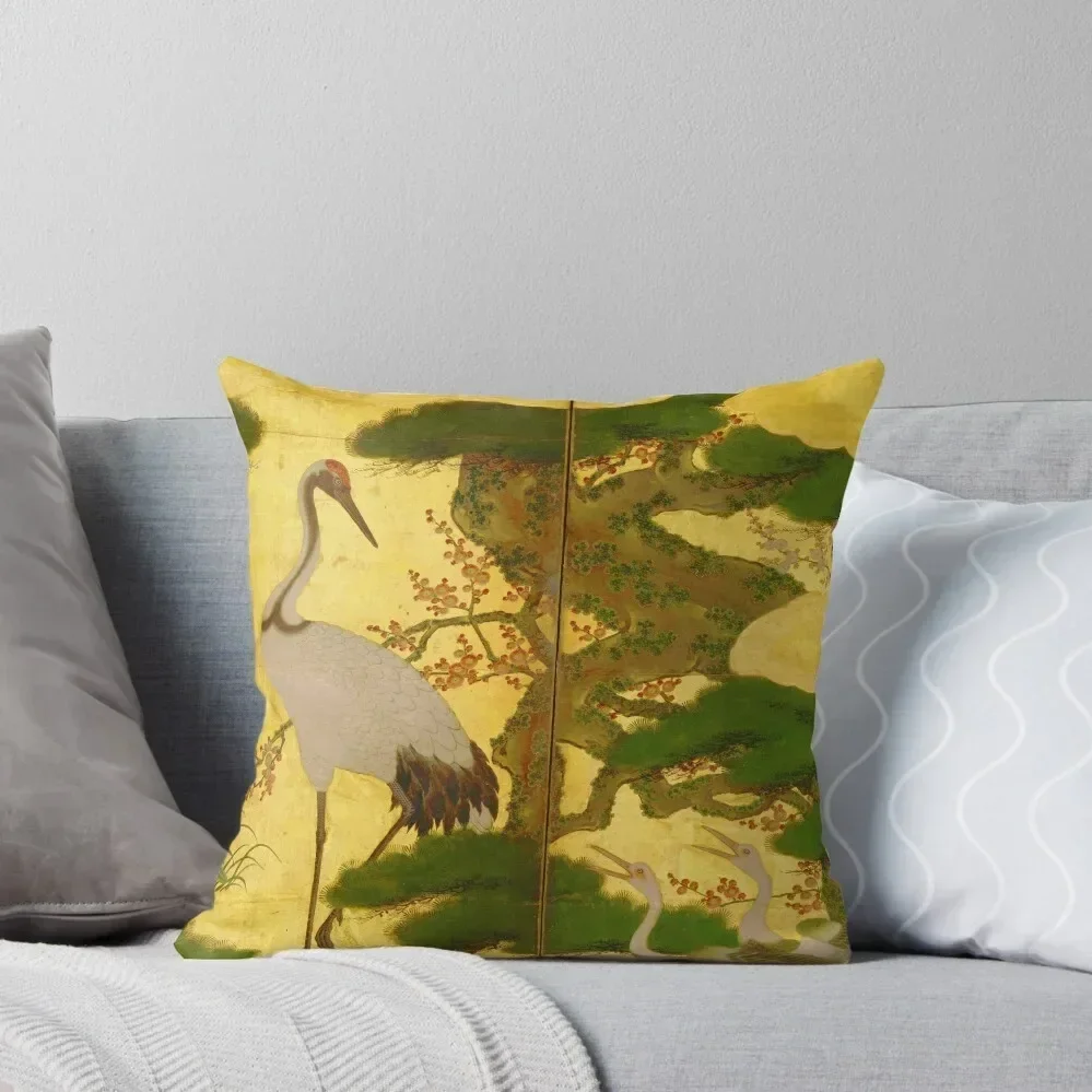 16th Century Japanese Birds & Flowers Throw Pillow Sofa Cover Christmas Pillow Cushions For Children Sofa Cushion Cover pillow