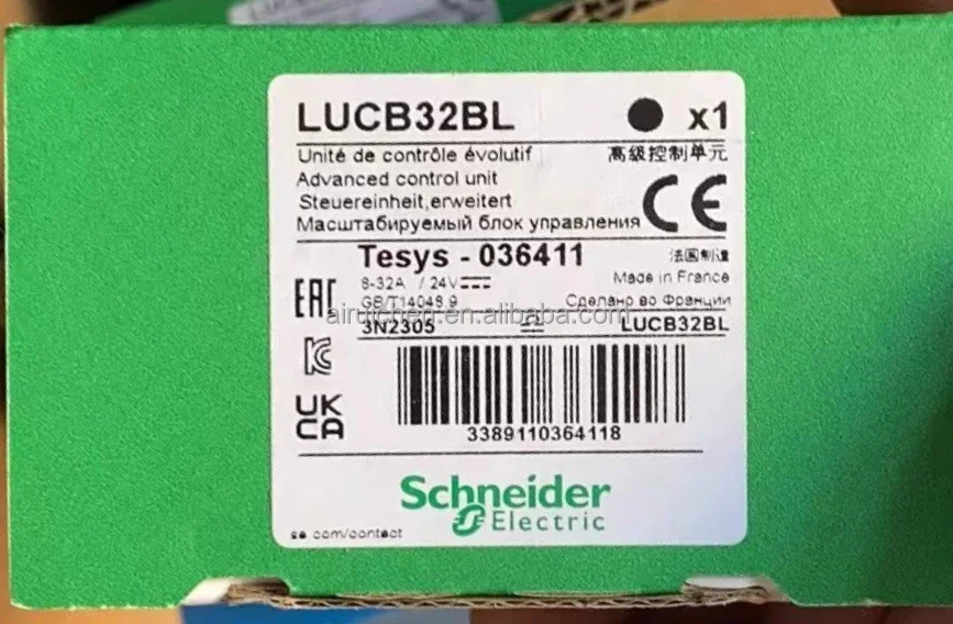 Brand new Industrial controls TeSys Ultra LUCB32BL LUCB05FU LUCD32FU Motor control LUCA32FU control unit for Schneider