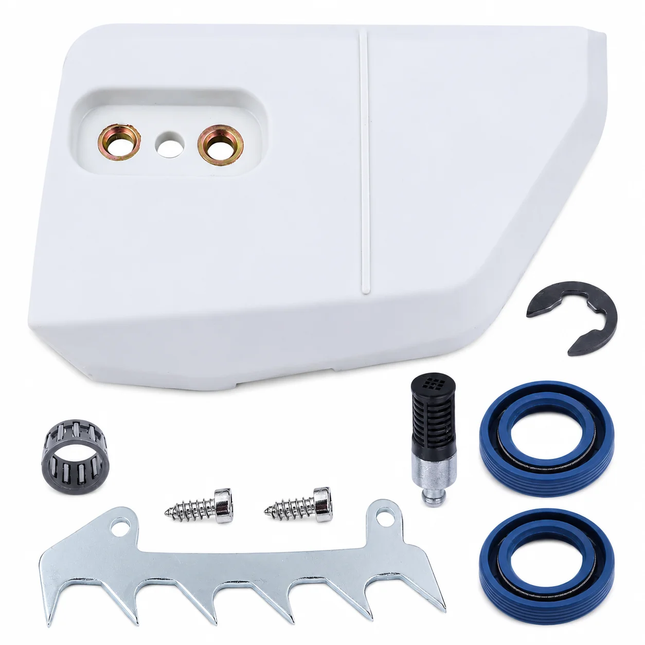 For Stihl MS230 MS250 Chainsaw Sprocket Cover Bumper Spike Crank Oil Seal Kit Replacement Parts #1231400606 11231400609