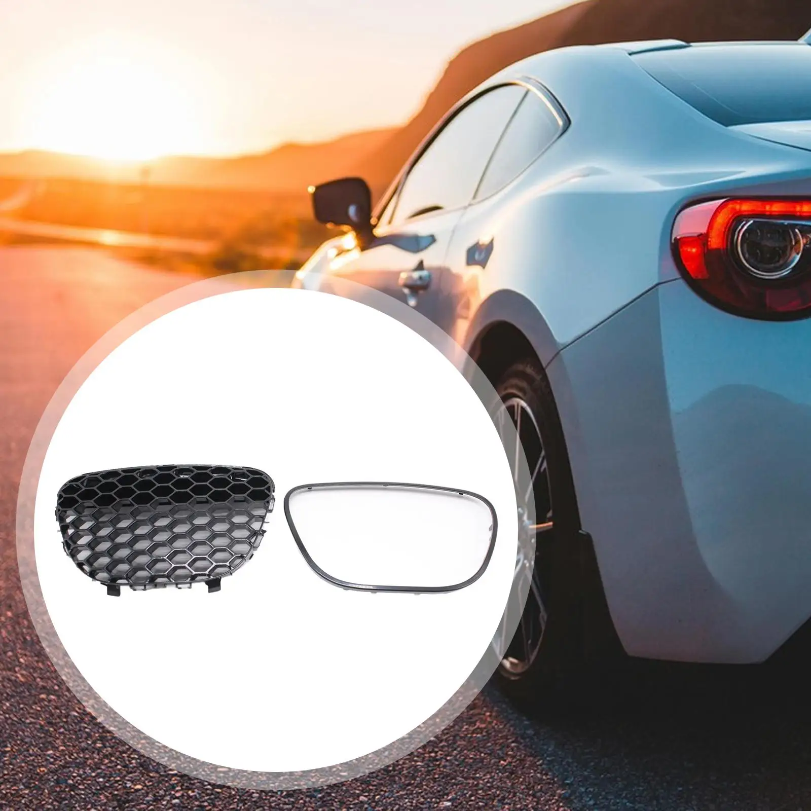 

Front Bumper Upper Grille Metal Honeycomb Mesh Car Grill Replacement for SEAT IBIZA CORDOBA 6L 2002-2009 Auto Part Easy Install