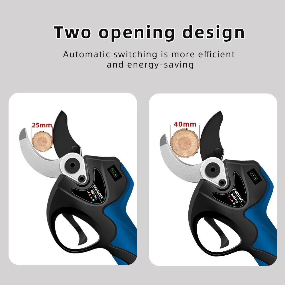 Gardening Tools Li-Battery Pruner Scissors Professional Electric Pruning Shears Branch Scissors