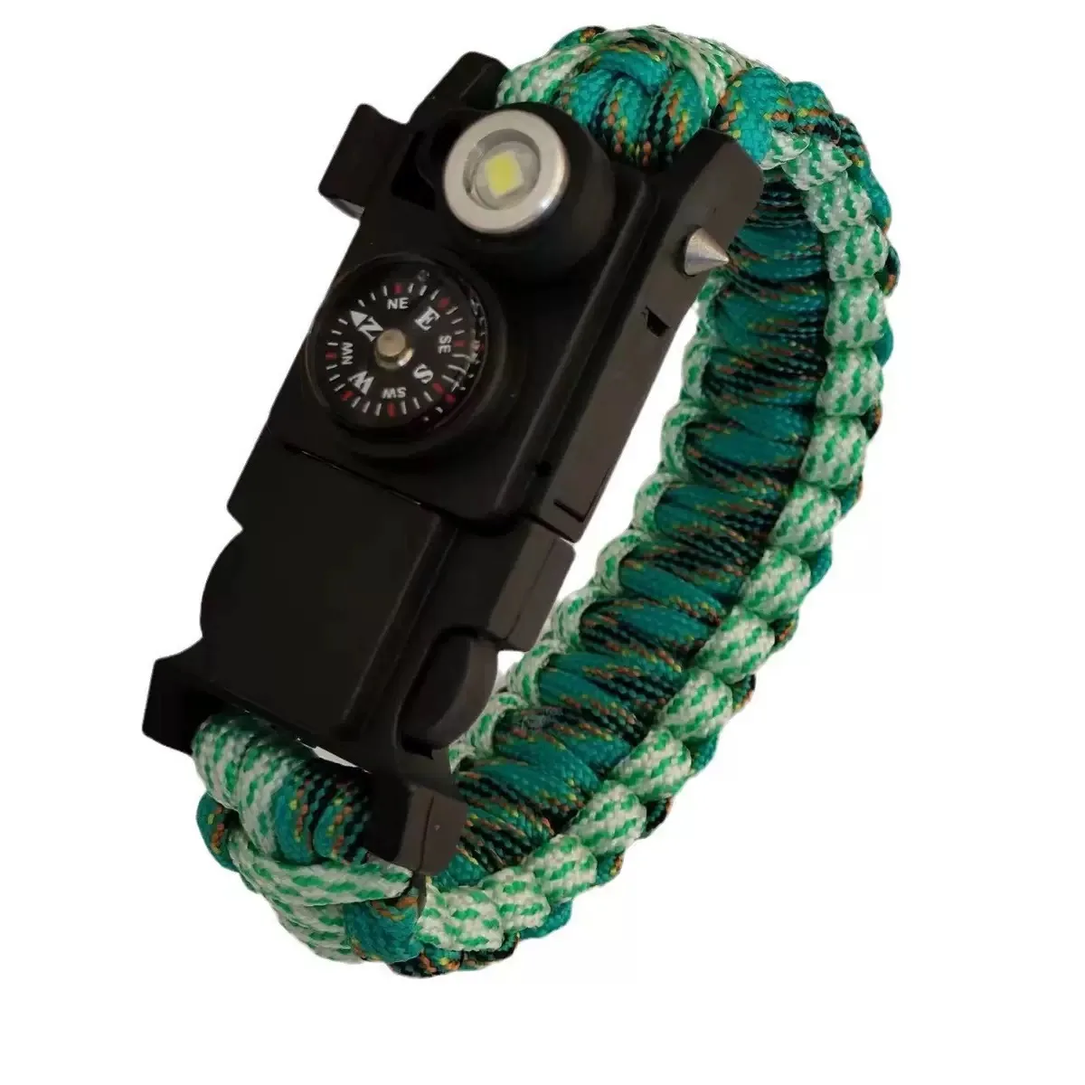 Waterproof Emergency Paracord 550 4mm Led Lights Parachute Cord Bracelet Survival Multifunction outdoor tools for Swimming