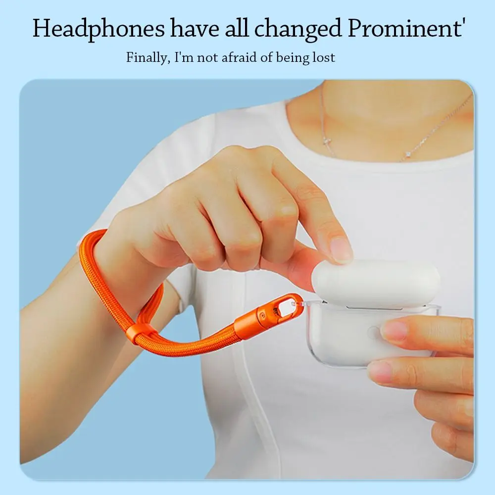 Cell Phone Accessories Adjustable Lanyard Woven Short Hanging Wrist Straps Anti-lost Universal Hanging Rope Men Women