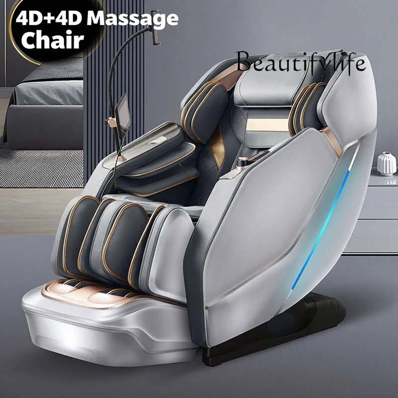 

SS 4D+4D Electric Massage Chairs Full Body Recliner Zero Gravity Auto Massage Chair Sl-Track 2025 Full Body Relaxation Massage S