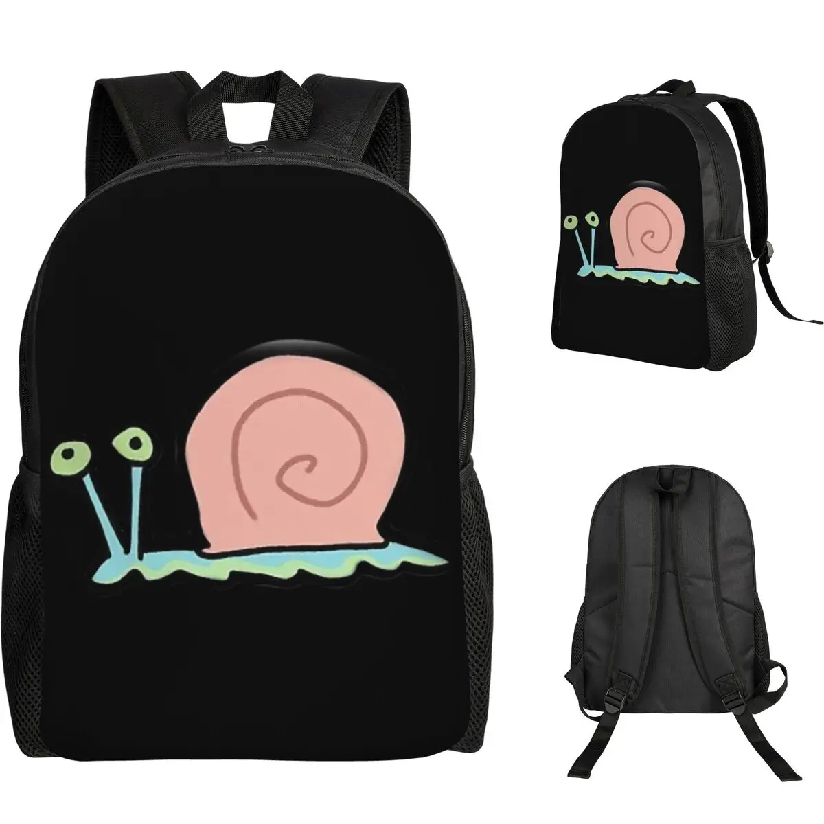 

GARY Snail Student Backpack School Bag Hiking Travel Daypack for Men Women Fashion Bookbag Shoulder Bags